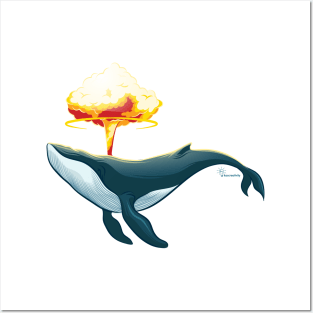 Nuclear Whale Posters and Art